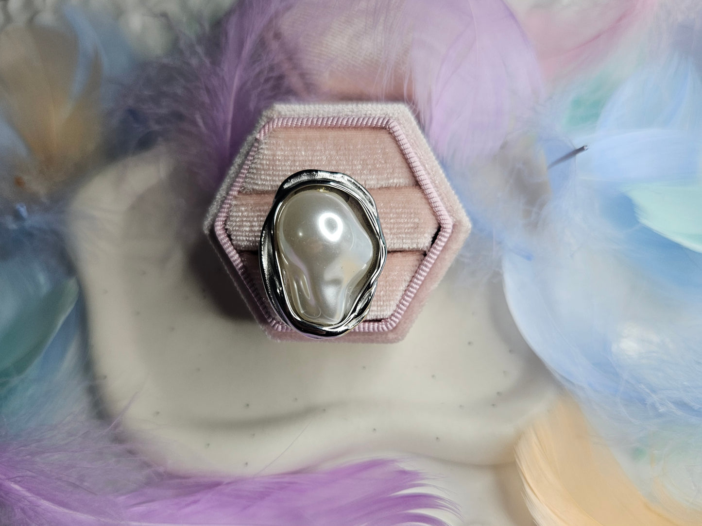 Anello Perla