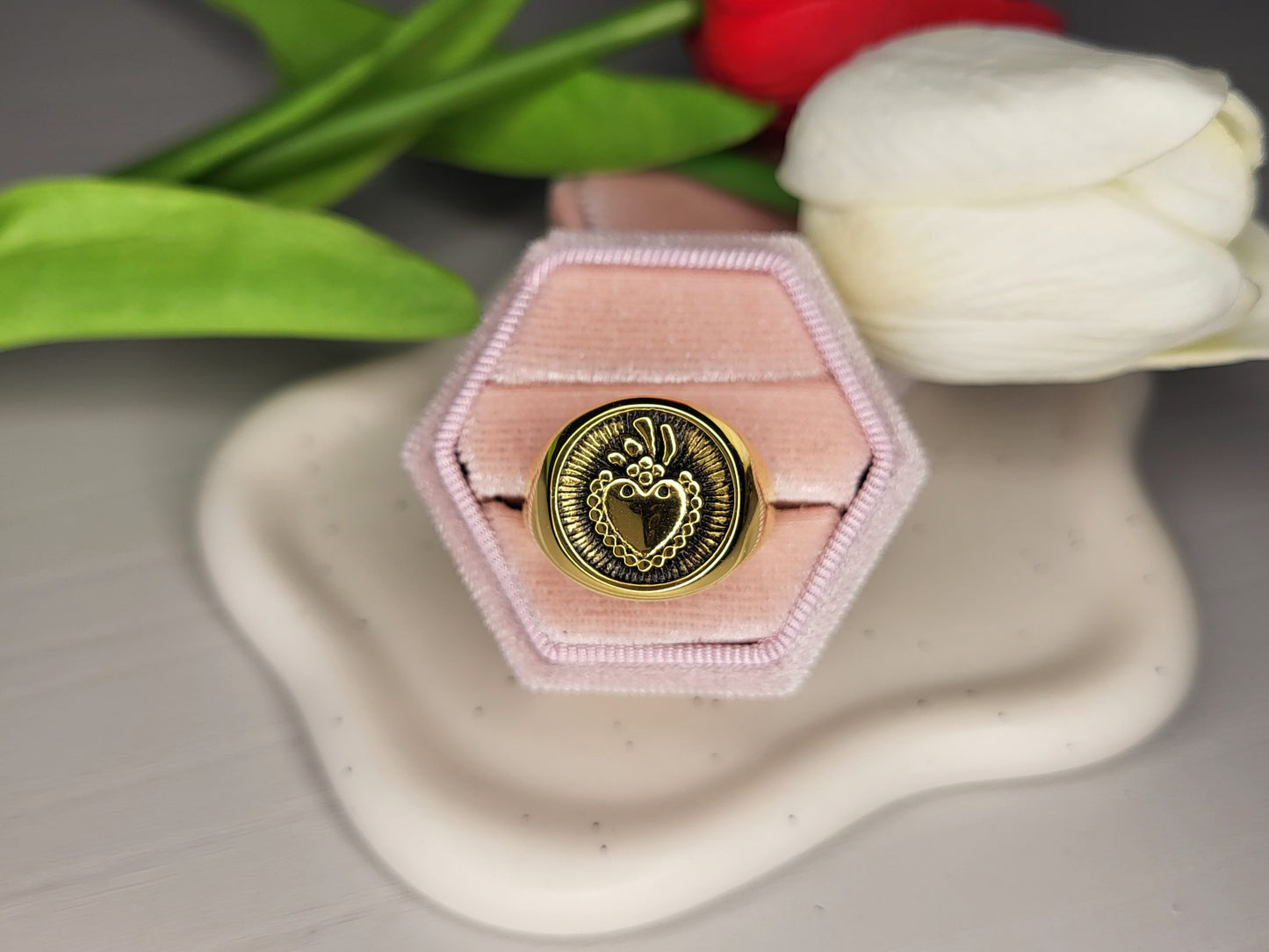 Anello Cuore Sacro